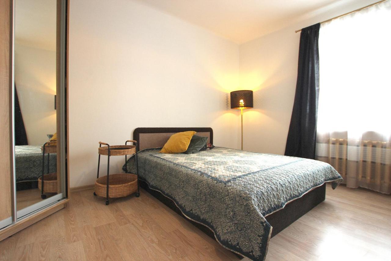 Riga Mezaparks Apartment + Private Parking ภายนอก รูปภาพ